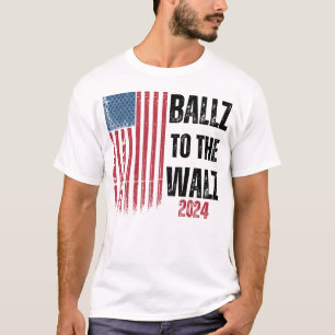 T-SHIRT BALLZ AU WALZ HARRIS 2024