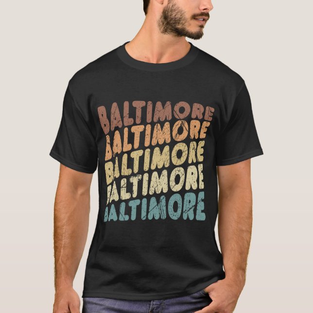 T-shirt Baltimore ! (Devant)