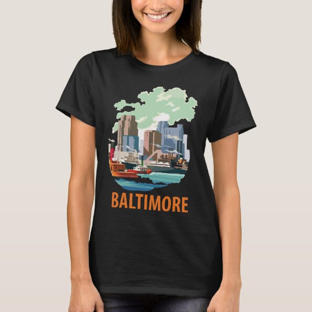 T-shirt Baltimore (Devant)