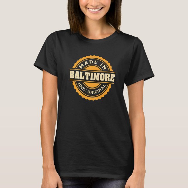T-shirt Baltimore (Devant)