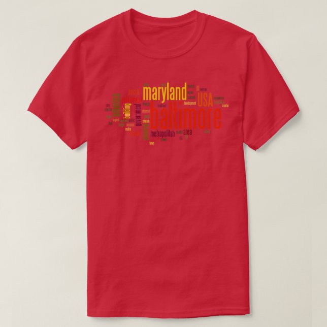 T-shirt Baltimore5 (Design devant)