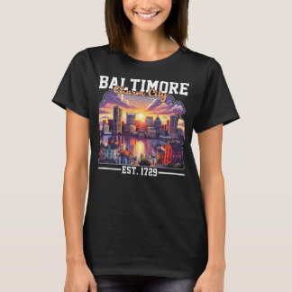T-shirt Baltimore Charme Ville