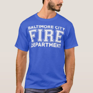 T-shirt Baltimore City Fire Department Maryland Firefighte