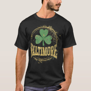 T-shirt Baltimore Jour de la Saint Patrick irlandais Saint