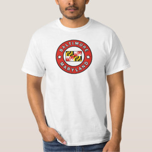 T-shirt Baltimore le Maryland