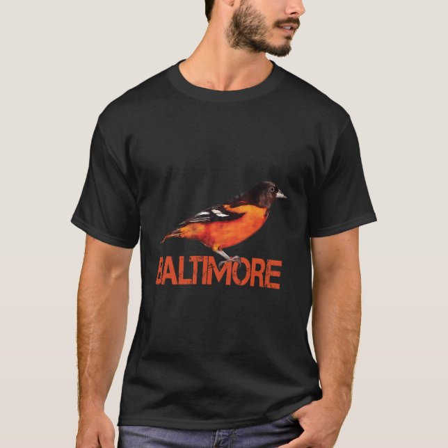 T-shirt Baltimore Maryland Lord Baltimore Oriole Eye (Devant)