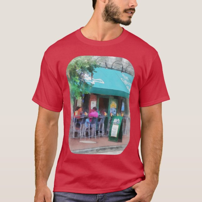 T-shirt Baltimore MD Happy Hour à Fells Point (Devant)