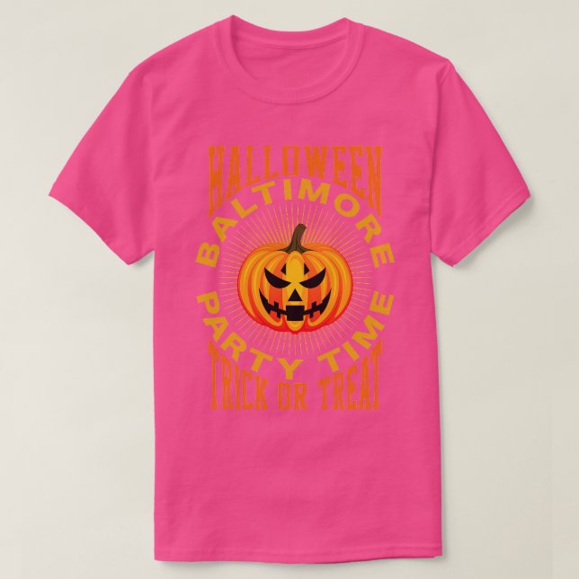 T-shirt Baltimore Parti Heure 1 (Design devant)