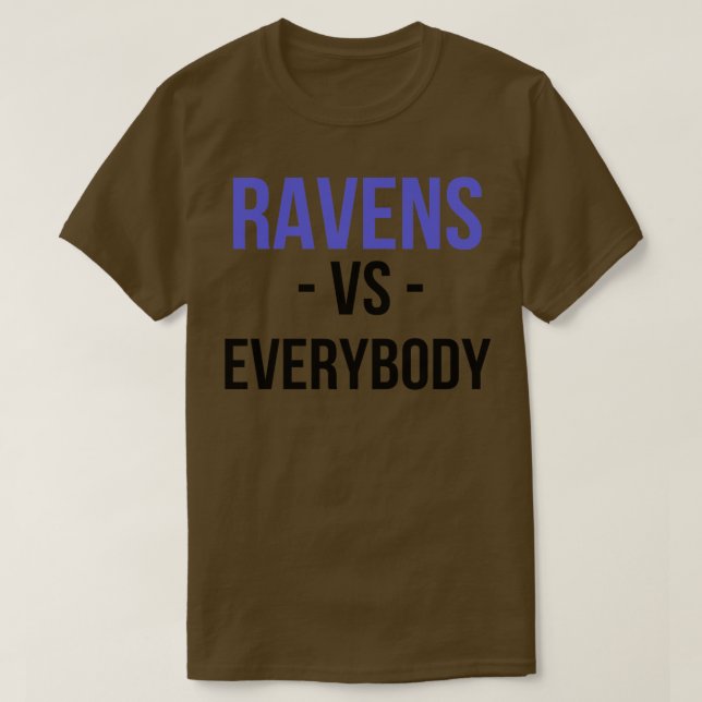T-shirt Baltimore Vs Tout Le Monde 1 (Design devant)