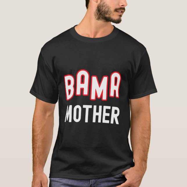 T-shirt Bama Mère Alabama Sports Famille Alabama Sud (Devant)