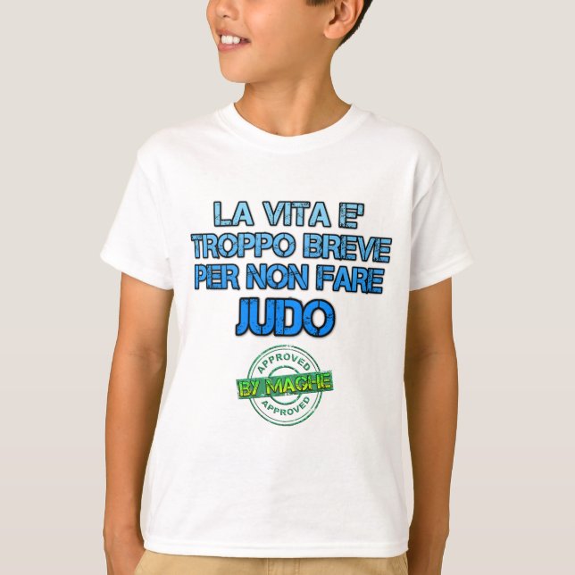T-shirt Bambini Judoka Italiani (Devant)