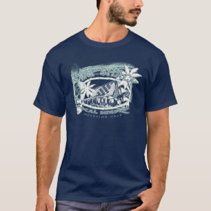 T-shirt bambou de cabane de tiki
