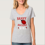T-shirt Bampy Of The Birthday Girl Ladybug Bday Party<br><div class="desc">Bampy Of The Birthday Girl Ladybug Bday Party Celebration Gift. Perfect gift for your dad,  mom,  papa,  men,  women,  friend and family members on Thanksgiving Day,  Christmas Day,  Mothers Day,  Fathers Day,  4th of July,  1776 Independent day,  Veterans Day,  Halloween Day,  Patrick's Day</div>
