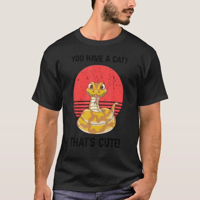 T-shirt Banana Ball Python et Noodle Reptile Designs 10 (Devant)