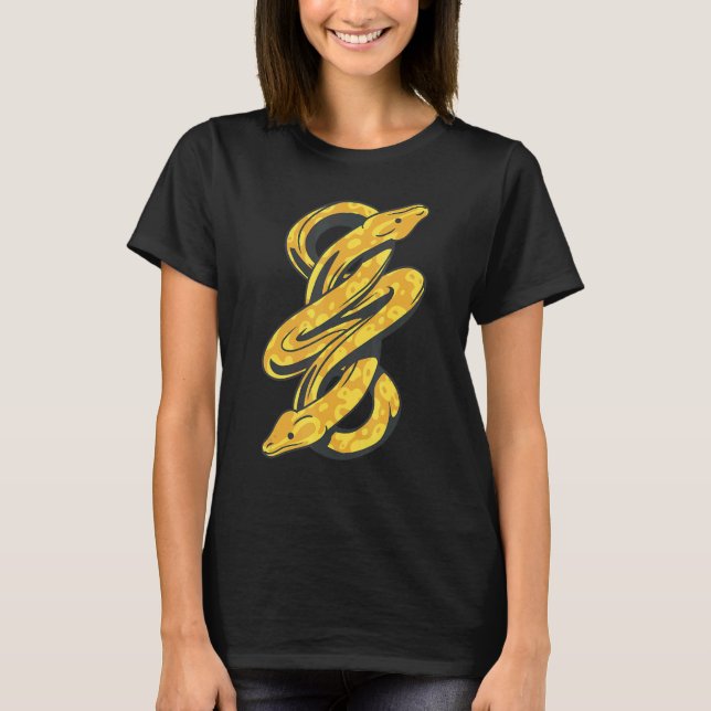 T-shirt Banana Ball Python Herpétologue Snake Lover (Devant)