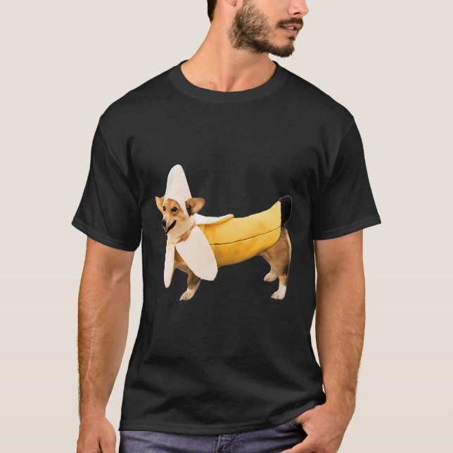 T-shirt Banana Corgi 827 (Devant)