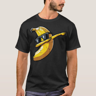 T-shirt Banana Dab Sunglasses Cute Fruit Dance Boys Kids M
