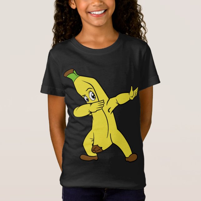 T-Shirt Banana Fruit Dabing Dab Dancing (Devant)