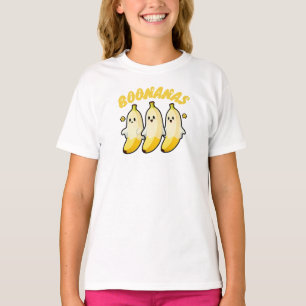 T-shirt Banana Ghost Funny Cute Halloween Fruit