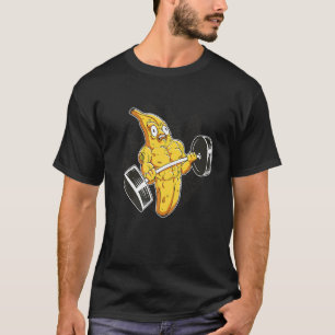 T-shirt Banana Gym Lifts Poids ABS