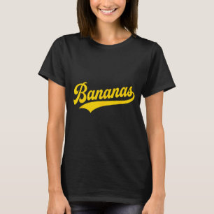 T-shirt Banana Humour Rétro Bananes Classique Hommes Femme
