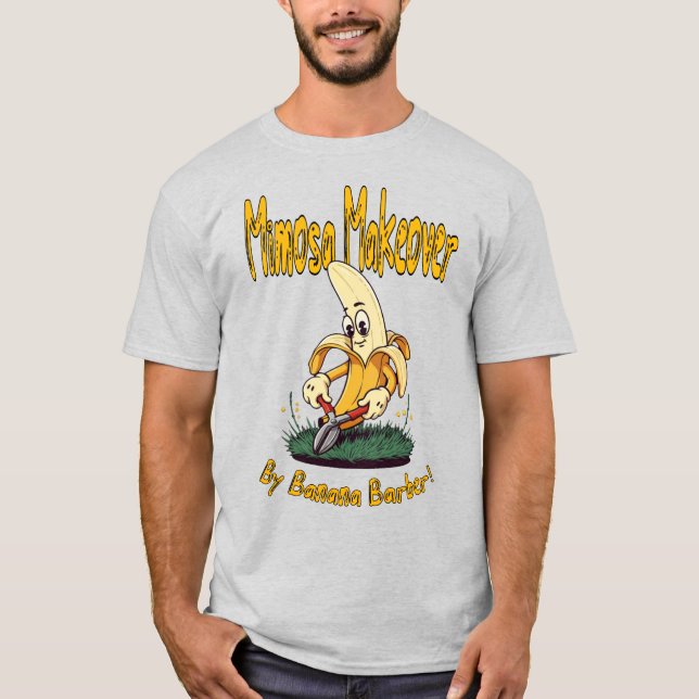 T-shirt Banana Mimosa Barber (Devant)