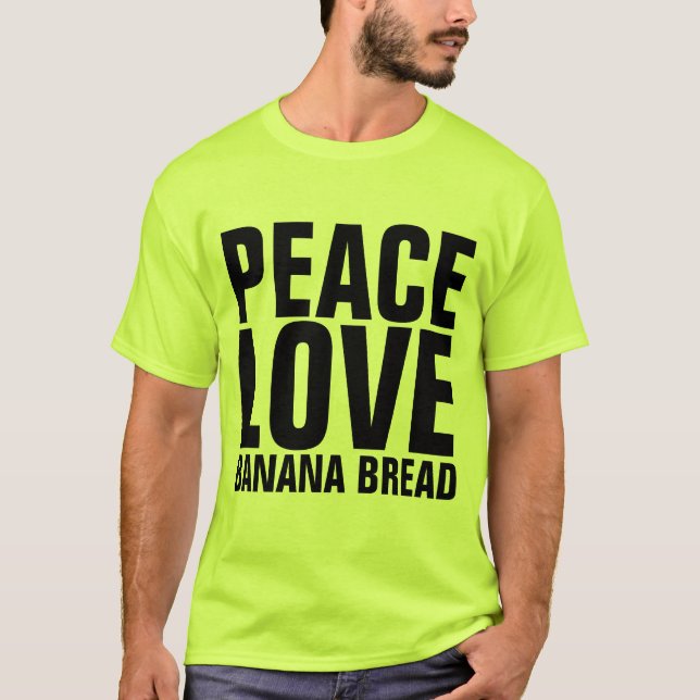T-shirt BANANA PAIN AMOUR (Devant)