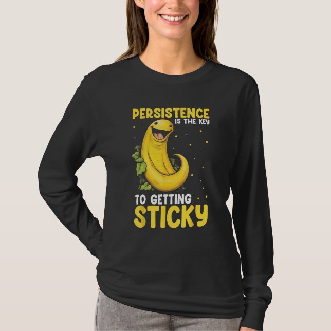 T-shirt Banana Slug Catcher Quote for Snail Catcher 8 (Devant)