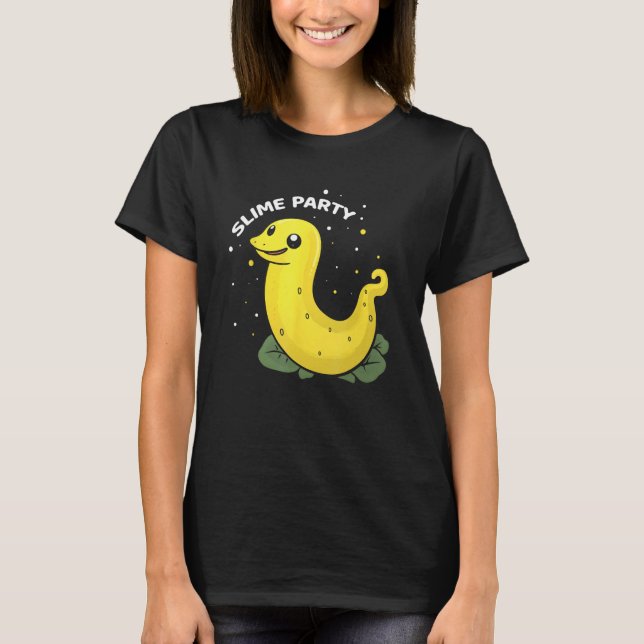 T-shirt Banana Slug Collecting Quote for Slug Science 8 (Devant)