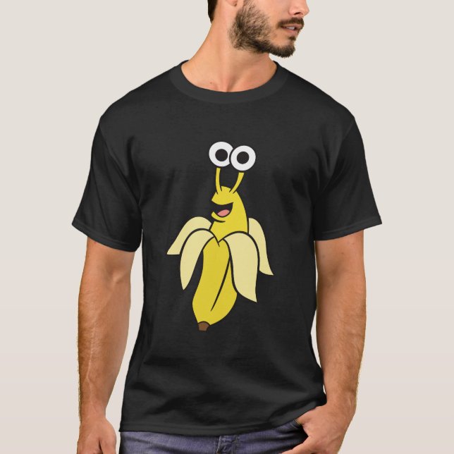T-shirt Banana Slug Funny Kawaii Banana Slug (Devant)