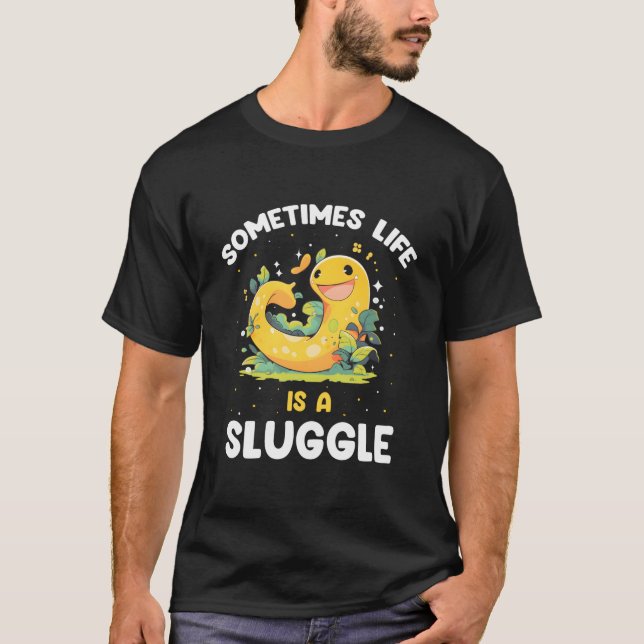 T-shirt Banana Snail Catcher Quote For Banana Slug (Devant)