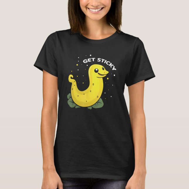 T-shirt Banana Snail Collecting Quote for Snail Catcher 7 (Devant)