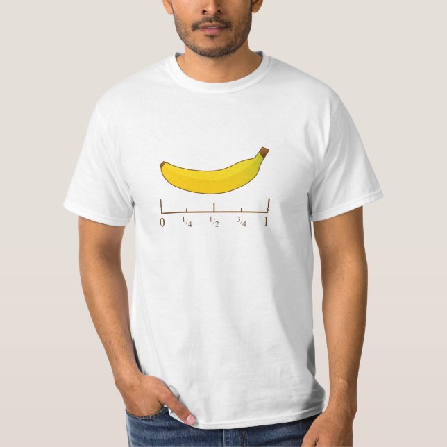 T-shirt Banane à échelle (Devant)