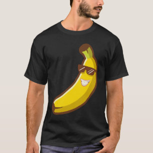 T-shirt banane avec grand sourire