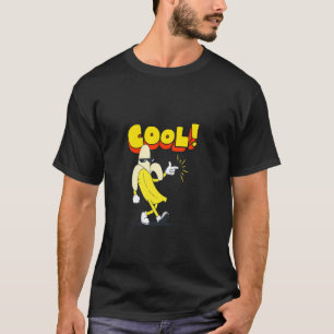 T-shirt Banane COOL Dessin Animé Drôle Rétro Pop Art Fruit