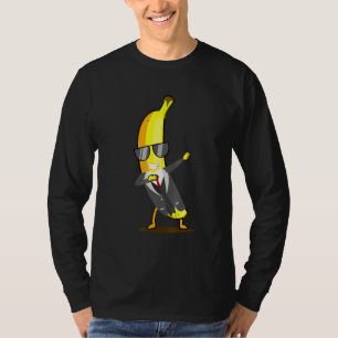 T-shirt Banane cool En Costume Dab Dansant Fruits Et Sungl
