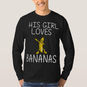 T-shirt Banane cool Pour Filles Enfant Dabbing Jaune Sweet