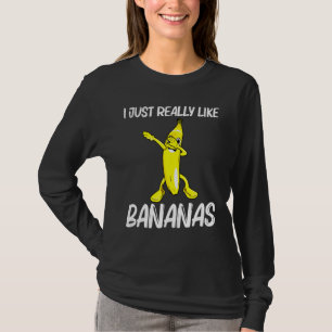T-shirt Banane cool Pour Hommes Femmes Dabbing Jaune Sweet