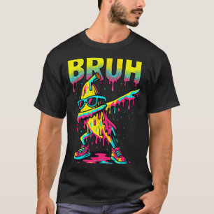 T-shirt Banane Dabbing Bruh Crème Glacée Drip Banane Jeune