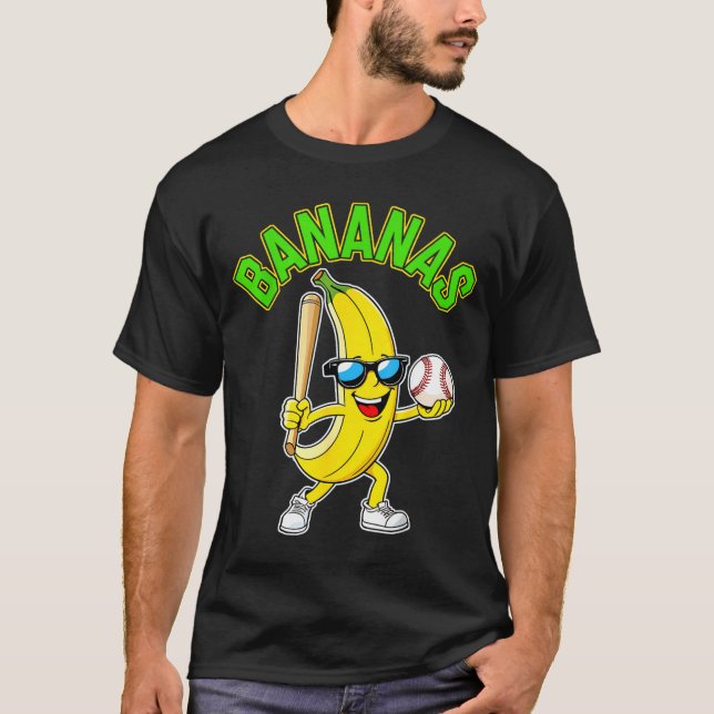 T-shirt Banane drôle  (Devant)