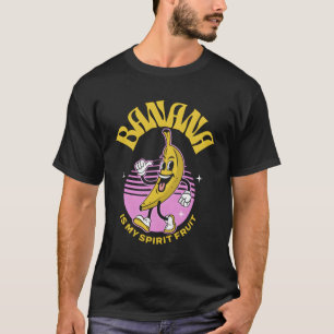 T-shirt Banane est mon esprit Fruit Banane