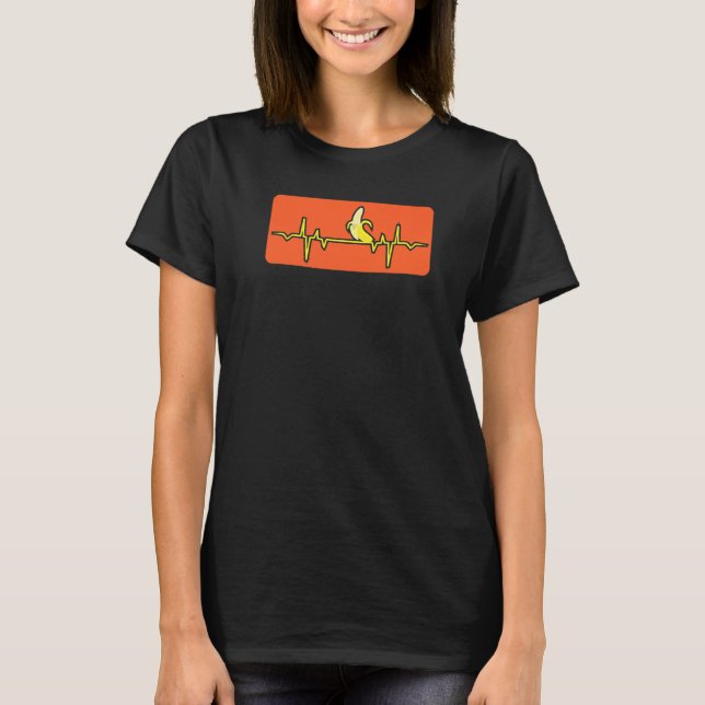 T-shirt Banane Heartbeat (Devant)