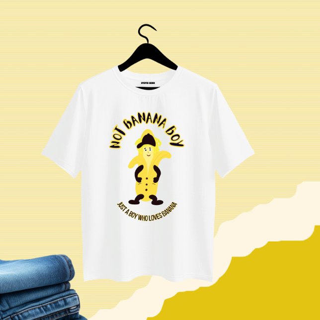 T-shirt Banane jaune (Créateur téléchargé)