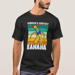 T-shirt Banane la plus gay du monde pour les gays