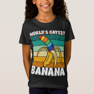 T-Shirt Banane la plus gay du monde pour les gays