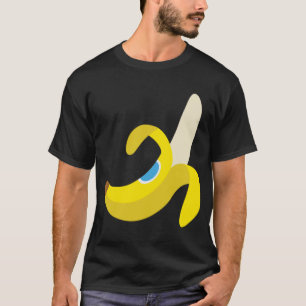 T-shirt Banane Plantain mignonne Ripe Fruit Peellé Yello