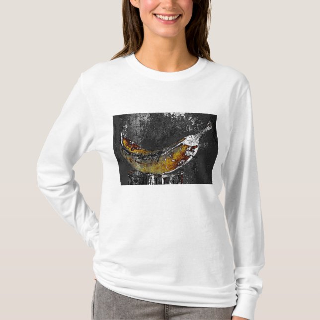 T-shirt banane plantain plaine (Devant)