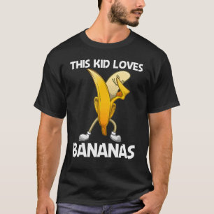 T-shirt Banane pour enfants garçons Banana Fruit fermier
