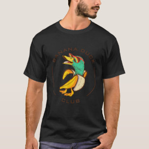 T-shirt Banane Tropicale Hawaiienne Et Costume De Canard H