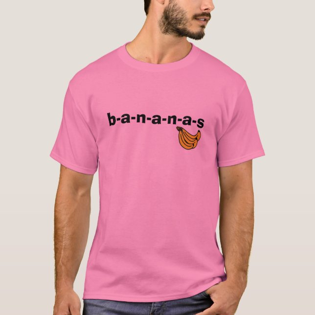 T-shirt bananes, bananes (Devant)